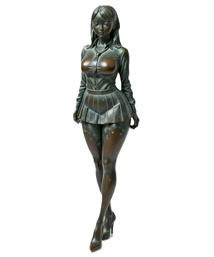 A bronze sculpture - 3D image #1